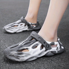 Men's Lightweight Comfy Clogs Hollow Out Garden Shoes