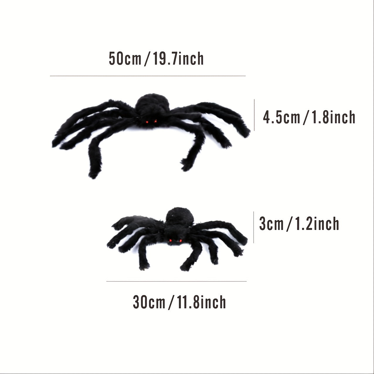 Halloween Costume Plush Spider Simulation Spider Props