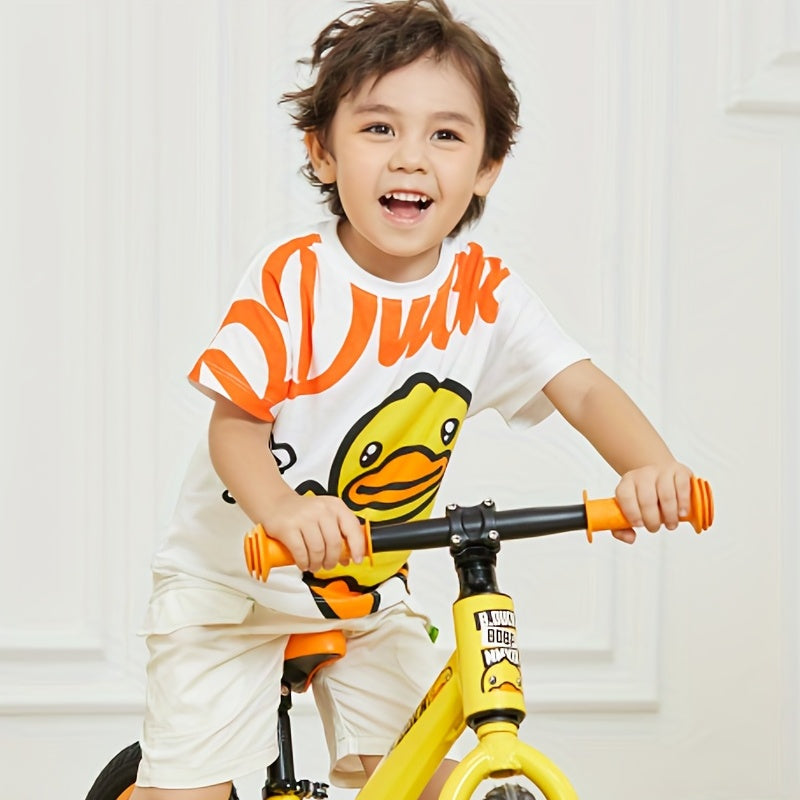 Little Yellow Duck Balance Bike for Ages 1-6 No Pedal Sliding Learning Bike