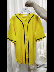Men's Baseball Jersey Retro Classic Baseball Shirt Breathable Sports Uniform