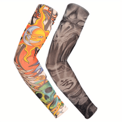 2pcs Sunscreen Arm Sleeves for Cycling & Climbing