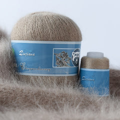 2pcs Velvet Mink Yarn Warm Thick Yarn For Hand knitting