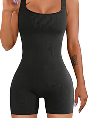 Slimming Yoga Jumpsuit High Stretch Bodysuit Women's Activewear