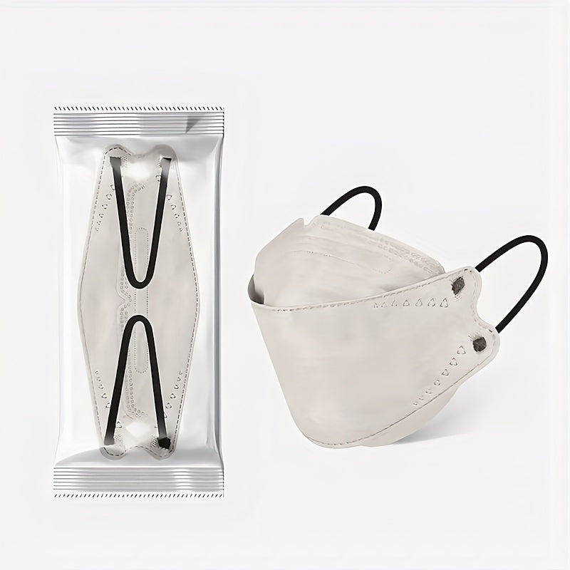50pcs Disposable KN95 Face Masks Comfortable & Breathable 2 Layers PFE 95