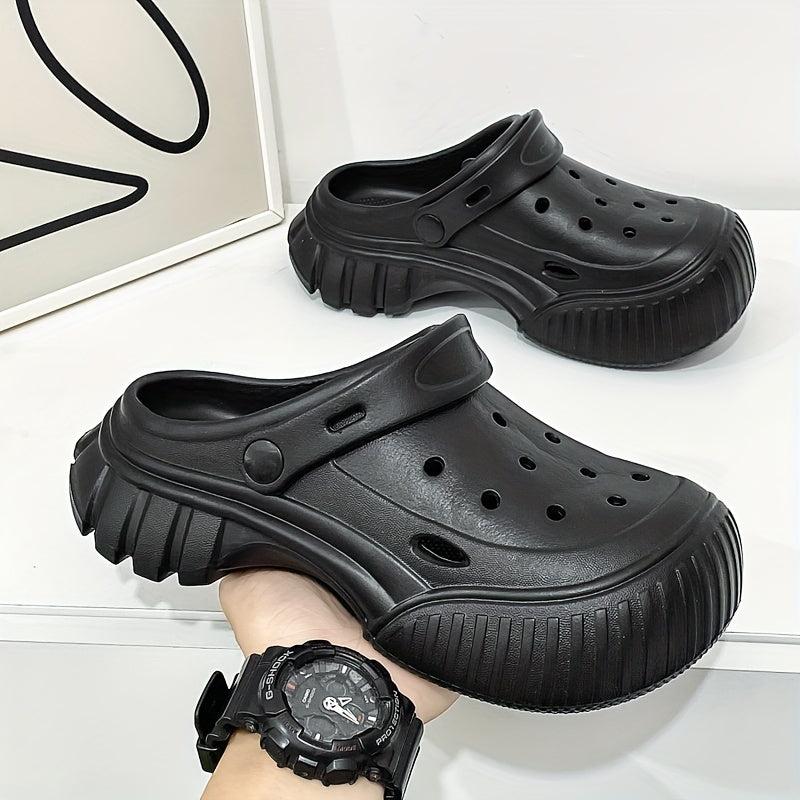 Women's Solid Clogs Casual Garden Shoes - Outdoor Beach Shoes
