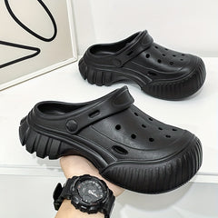 Women's Solid Clogs Casual Garden Shoes - Outdoor Beach Shoes