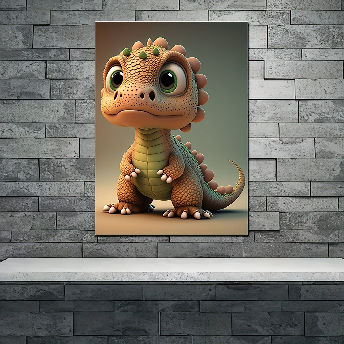 Baby Dinosaur Wall Sticker Modern Art for Kids Room Nursery Decor