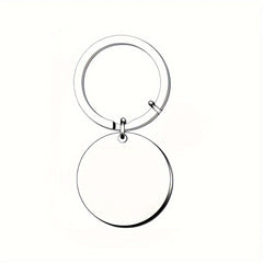Love You Most Win Pattern Keychain Stainless Steel Accessories