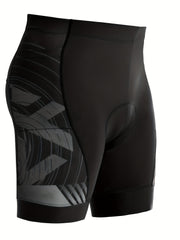 Men's Cycling Shorts With Pocket 3D Padded Mid Stretch Lightweight