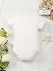 Cotton Baby Bodysuits Letter Print Romper Comfortable Onesies for Summer