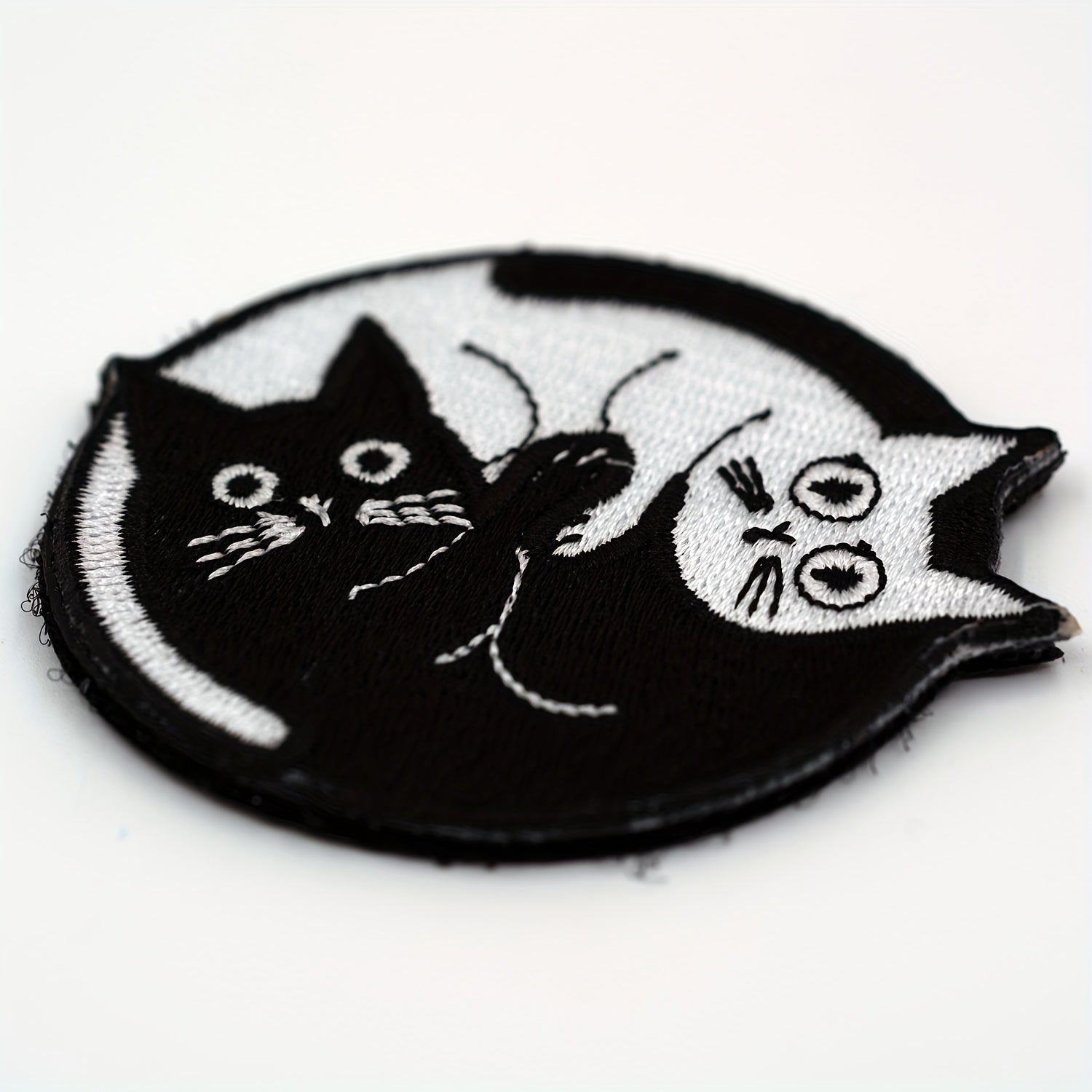 Funny Cat Morale Patch Hook and loop Range Bag Patch Tactical Hat Patch