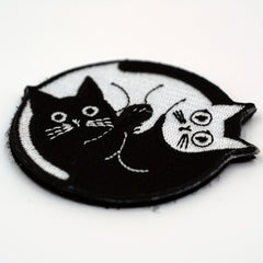 Funny Cat Morale Patch Hook and loop Range Bag Patch Tactical Hat Patch