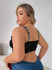 Sexy Floral Lace Semi Sheer Bra