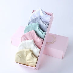 6 Pairs No Show Socks Breathable Low Cut Ankle Sock for Women