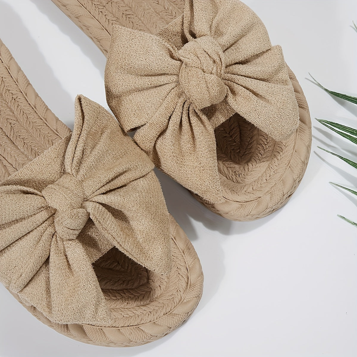 Chic Bowknot Slippers Women's Casual Outdoor Sandals