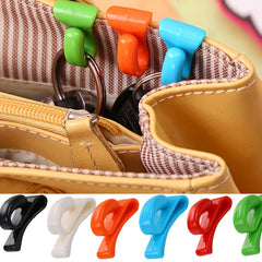 4 Pcs Mini Key Hooks Bag Accessories Clips for Key Organizer
