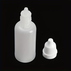 3pcs 15ml Empty Eye Dropper Bottles Squeezable Plastic for Eye Liquid