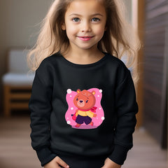 OERYUI Bear Girl Graphic Sweatshirt Kids Clothes Gift