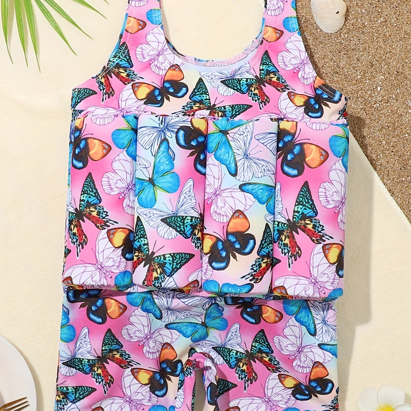 Kids Floating Swimsuit One Piece Toddler Swimwear