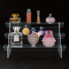 Acrylic Transparent Doll Toy Ladder Display Stand