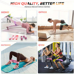 3pcs Pilates Tension Ropes Elastic Resistance Bands for Exercise