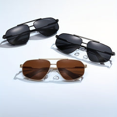 Men's Polarized Square Sunglasses UV Protection