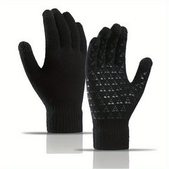 Touch Screen Knitted Gloves Winter Warm Couples Gloves