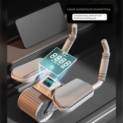 Auto Rebound Ab Muscle Trainer with LCD and Timer