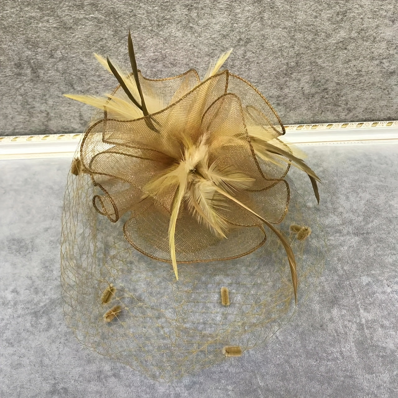 Women's Veil Cap Headpiece for Events