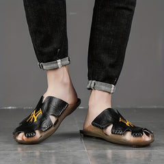 Men's Slip On Slide Sandals Casual Outdoor Walking Shoes