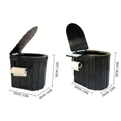 Portable Folding Mini Toilet for Outdoor Camping