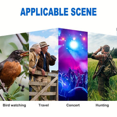 High Power 8x25 Binoculars for Concerts Travel and Outdoor Activities