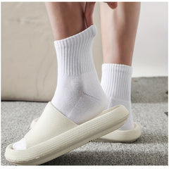 5 Pairs Men's Casual Sports Socks - Sweat Absorption, Odor Resistance