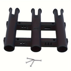 3-Tube Fishing Rod Holder Portable Plastic Rack Fishing Accessories