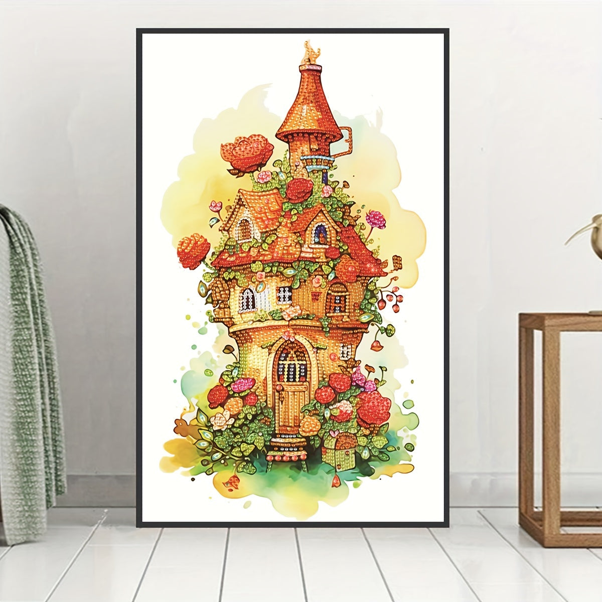House Landscape 5D Diamond Painting Kit DIY Home Wall Decor