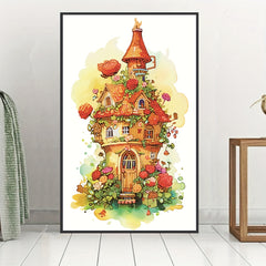 House Landscape 5D Diamond Painting Kit DIY Home Wall Decor