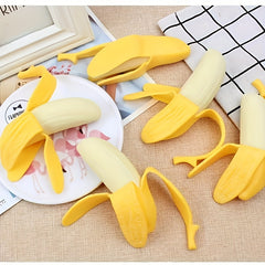 Banana Pinch Toy Venting Banana Toy Prank Decompression Table Toys