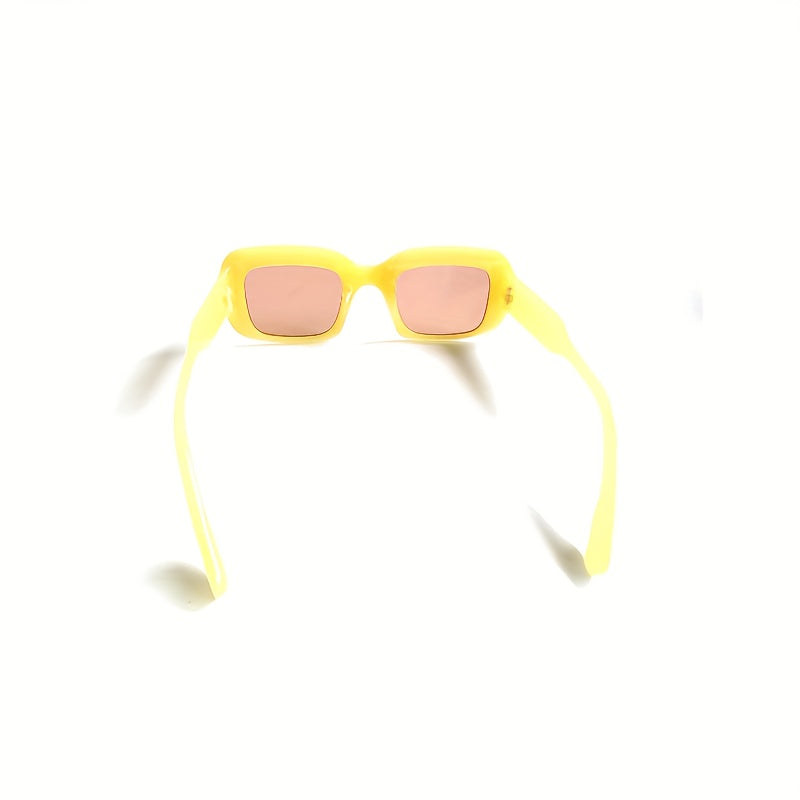 Punk Style Wide Legs Hip hop Sunglasses + Cleaning Cloth + Anti-squeeze Box