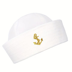 Striped Navy Sailor Hat For Men And Women