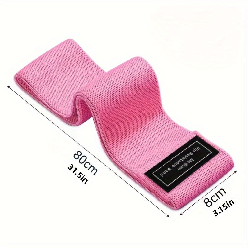 Elastic Stretching Rope Yoga Fitness Resistance Band for Squat Hip Lifting