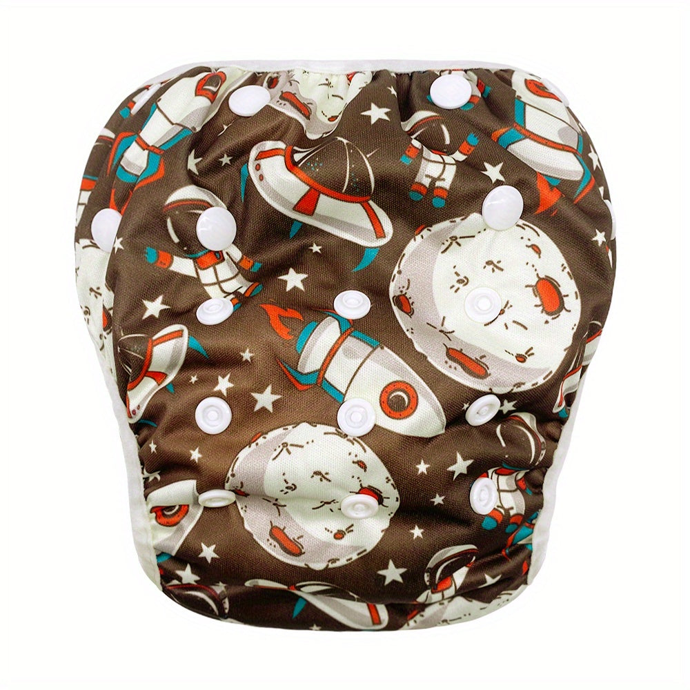 Adjustable Reusable Swim Diaper for Baby 0-3 Years Boys Girls Washable Swimpant