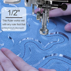 Motion Quilting Essential Template Sewing Machine Quilting Ruler