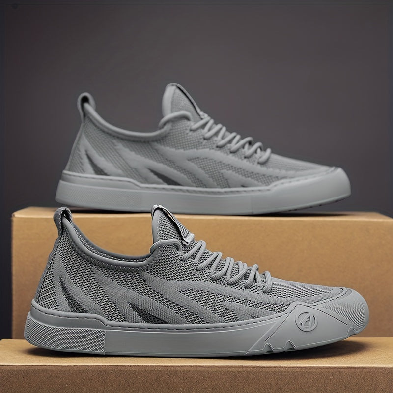 Men's Knitted Breathable Casual Shoes Non Slip Sneakers