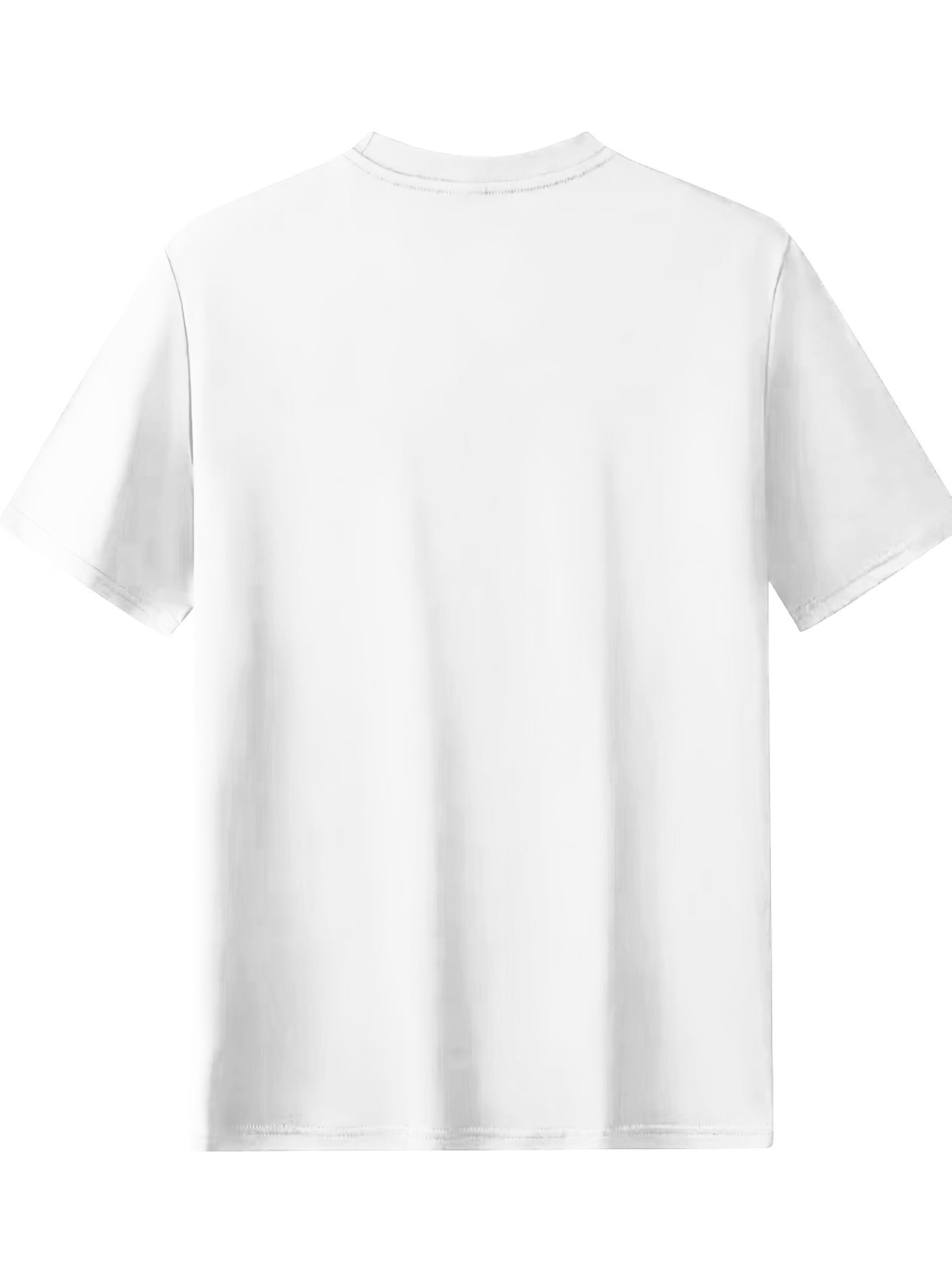 Comic Man Smoke Print Men's Graphic T-shirt