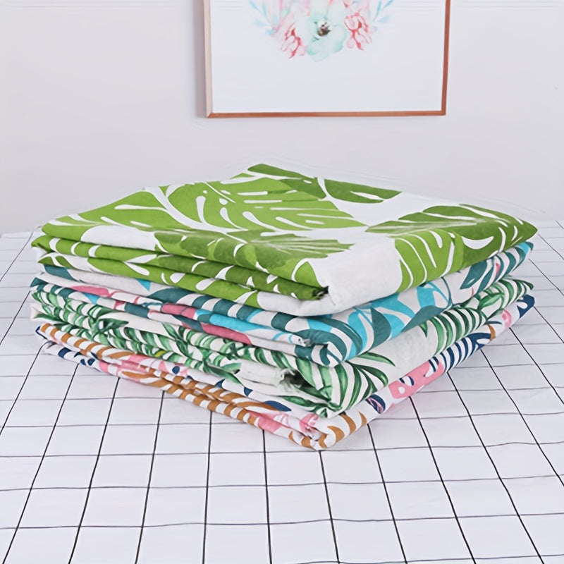 Digital Printed Fabric Cotton And Linen Tablecloth Curtain Fabric