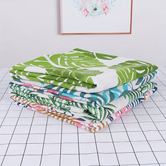 Digital Printed Fabric Cotton And Linen Tablecloth Curtain Fabric