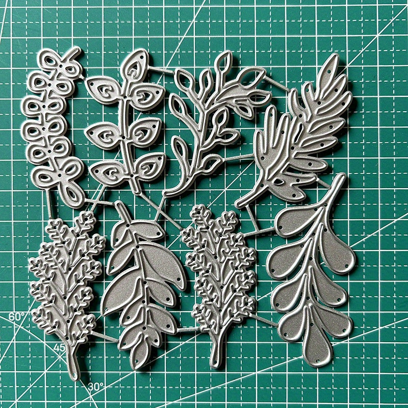 1pc Leaves Metal Cutting Dies Stencils For DIY Scrapbooking