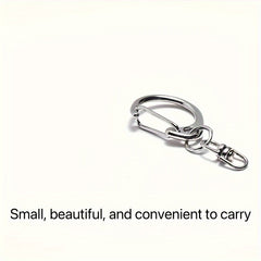 20pcs D-Shaped Keychain Buckle for Outdoor Camping Hiking