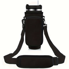 Water Bottle Carrier Bag With Pouch Strap For 40oz Tumbler