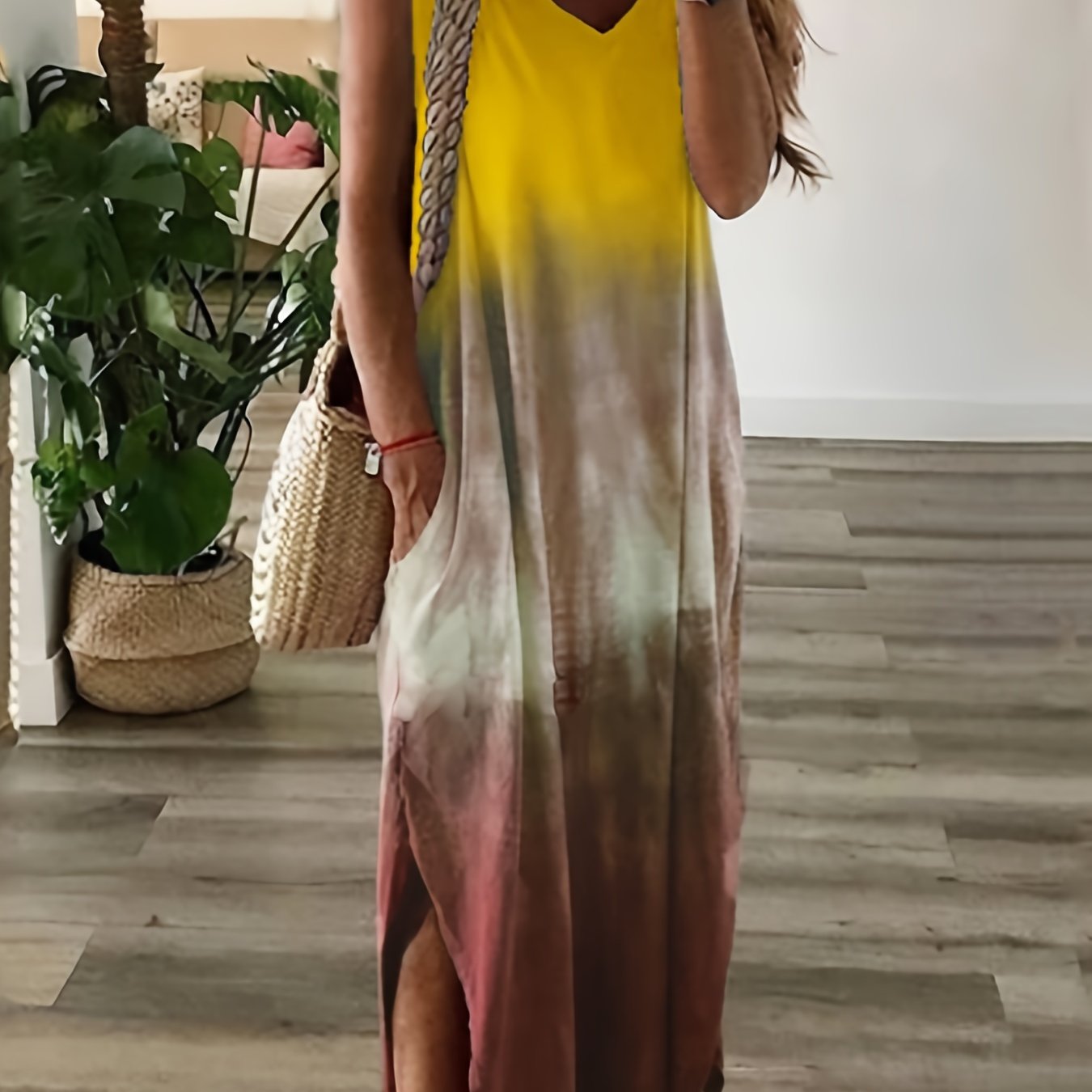 Sleeveless Casual Tank Dress for Spring & Summer